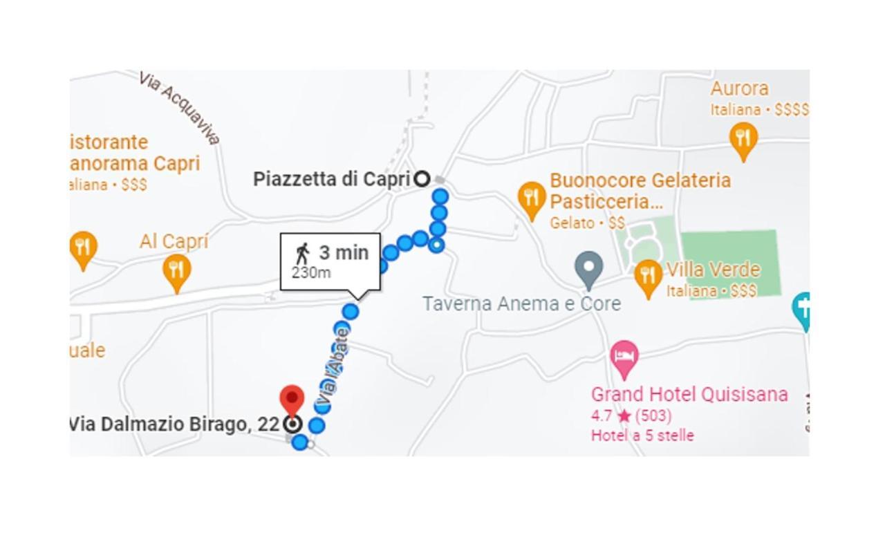 Tiberi Capri Apartman Kültér fotó